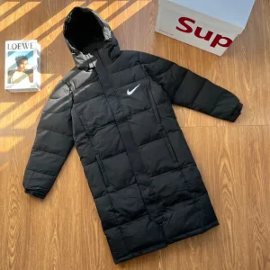 Super Clone Reps Nike Outerwear Black Duck Down Simple And Versatile Winter