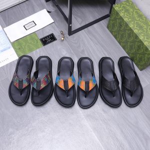 Luxury High Quality Gucci Cowhide Slippers