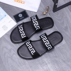 High Quality Aaa Versace Leather Slippers