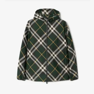 High Quality Burberry Outerwear Red Cotton Polyester Rubber Twill Suitable For Various Body Types