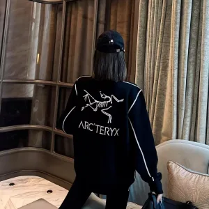 Luxury Archaeopteryx Sweatshirt Red Double-Sided Fabric Winter