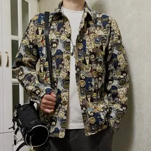High Quality Louis Vuitton Coat Red Jacquard Autumn