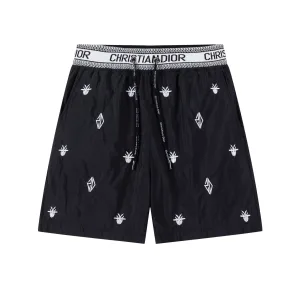 AAA Luxury Dior Beach Shorts Red Mesh