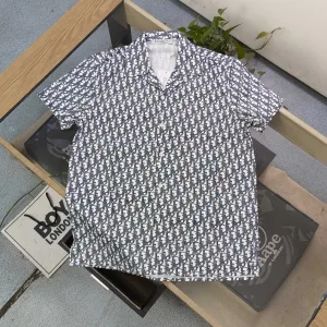 Super Clone Dior Short-Sleeved Shirt Red