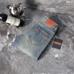 Luxury Zegna Denim Jeans For Autumn