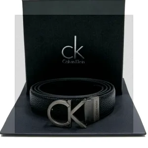 Designer Calvin Klein Belt Red Genuine Leather Easy To Match