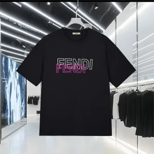 Reps Fendi Short-Sleeved T-Shirt Ash Suede