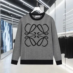 Designer Aaa Loewe Jacquard Long-Sleeved Shirts For Fall