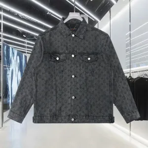 Designer Louis Vuitton Denim Outerwear For Fall