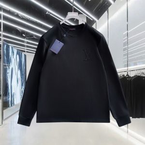 Aaa Louis Vuitton Cotton Long-Sleeved T-Shirt For Fall