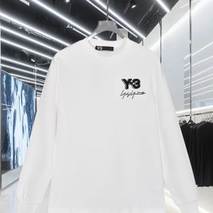 High Quality Yohji Yamamoto Cotton Long-Sleeved T-Shirt For Autumn