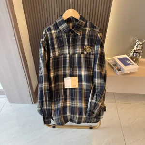 AAA Super Clone Miu Shirt Red Autumn Early Patch