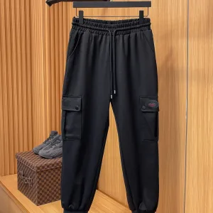 Reps Prada Fleece Pants Red Duck Down Simple And Versatile Outdoor Windproof Winter Down-Proof Fabric