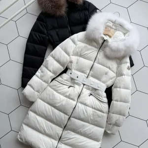 AAA Moncler Outerwear Black Down Nylon Slim Fit