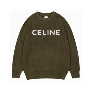 AAA Celine Sweater Red Embroidery