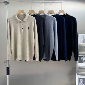 Luxury Ralph Lauren Jeans Red Neutral Wool Cashmere Spandex Genuine Leather Mesh Simple And Elegant Autumn Winter