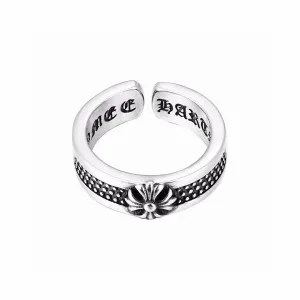 High Quality Super Clone Chrome Hearts Ring Red