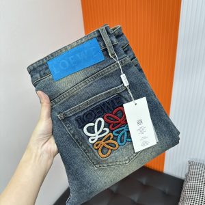 High Quality Luxury Loewe Jeans For Fall