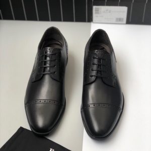 Aaa Zegna Cowhide Leather Shoes