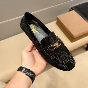 Luxury Versace Cowhide Sneakers