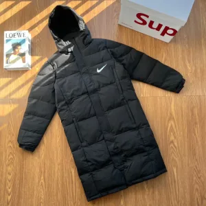 Reps Nike Outerwear Black Duck Down Simple And Versatile Winter