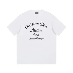 Reps Luxury Dior Short Sleeves Black Spring Summer