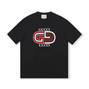 Reps Designer Gucci Short-Sleeved T-Shirt Black