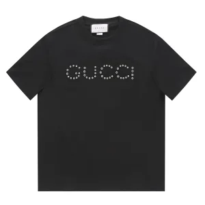 Designer Reps Gucci Short-Sleeved T-Shirt Cotton Spring Early