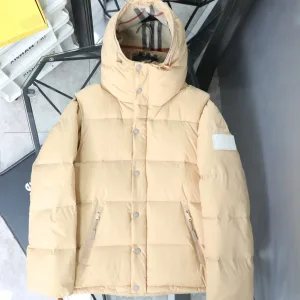Luxury Reps Burberry Outerwear Black Feather Down Autumn Winter