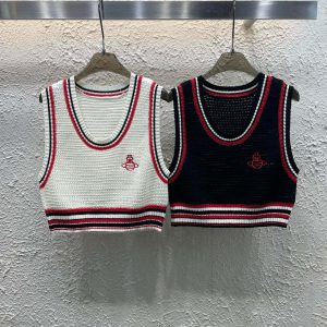 Designer 1:1 Vivienne Westwood Wood Vest