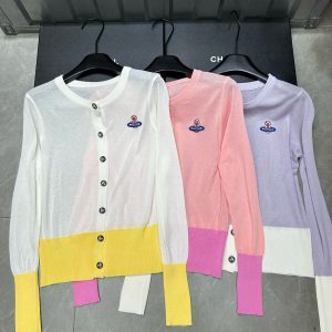 Designer High Quality Vivienne Westwood Wood Cardigan