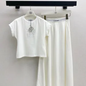 Designer Luxury Loewe Short-Sleeved Shirt