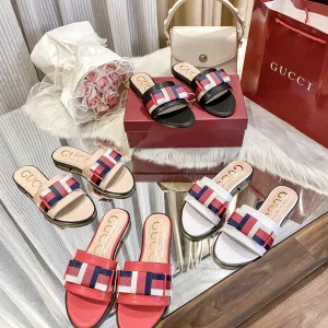 Reps Gucci Slippers Red