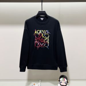 High Quality Luxury Loewe Cotton Hoodies