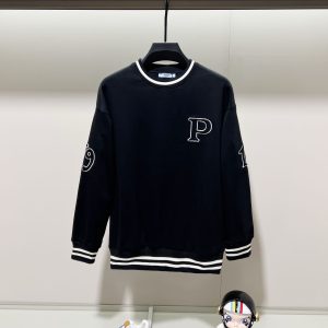 High Quality Luxury Prada Cotton Hoodies