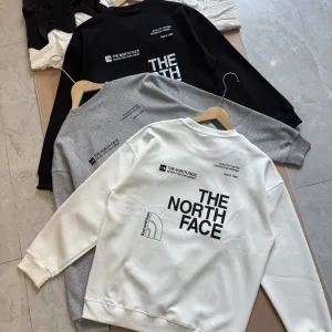 High Quality The North Face Hoodie Ash Cotton Soft And Gentle Spring Autumn Winter Crisp Silhouette