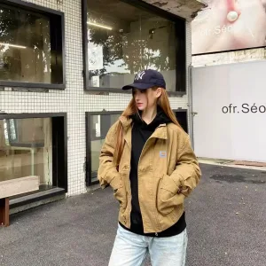 Luxury AAA Carhartt Jacket Ash Autumn Early Patch