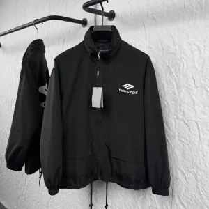 AAA High Quality Balenciaga Outerwear Black Polyester