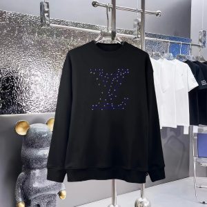 Aaa Louis Vuitton Cotton Long-Sleeved Sweatshirt