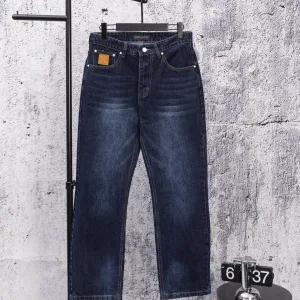 Luxury Aaa Louis Vuitton Cotton Jeans