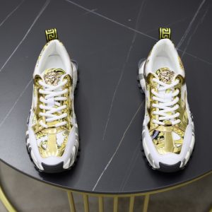 1:1 Versace Cowhide Sneakers