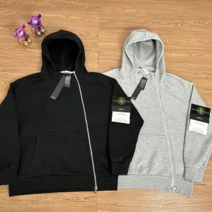 Super Clone Luxury Stone Island Jacket Ash Cotton Polyester Exquisite Workmanship Street Style High-End Quality