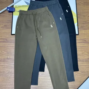 Designer Ralph Lauren Sweatpants Red Unrestricted Movement Simple And Versatile Exquisite Workmanship Style Embroidery