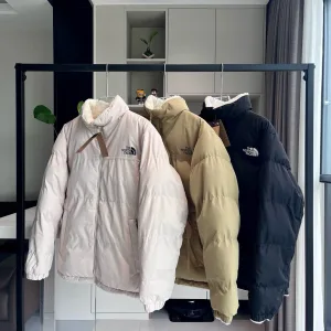 Super Clone The North Face Coat Red Wool Lambswool Down Fleece Winter