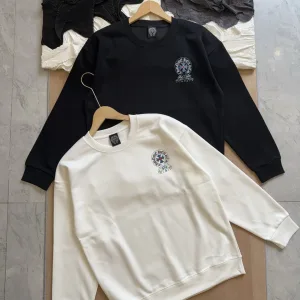 Super Clone Chrome Hearts Hoodie Ash Cotton Soft And Gentle Spring Autumn Winter Crisp Silhouette