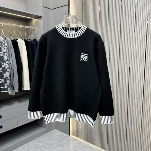 Luxury Aaa Loewe Cashmere Sweater For Autumn