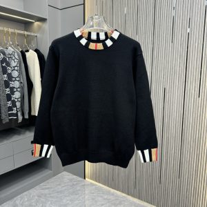 Luxury High Quality Burberry Cashmere Sweater For Autumn