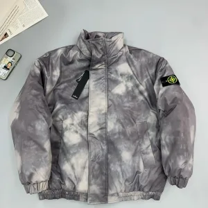 High Quality Luxury Stone Island Outerwear Color Cotton Down Patch