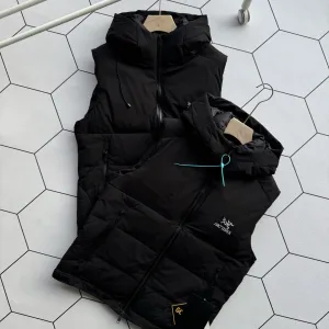 AAA Archaeopteryx Vest Red Down Fleece Quick-Drying Sophistication Autumn Winter Lightweight And Breathable Embroidery