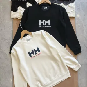 AAA Helly Hansen Hoodie Ash Cotton Fleece Soft And Gentle Spring Autumn Winter